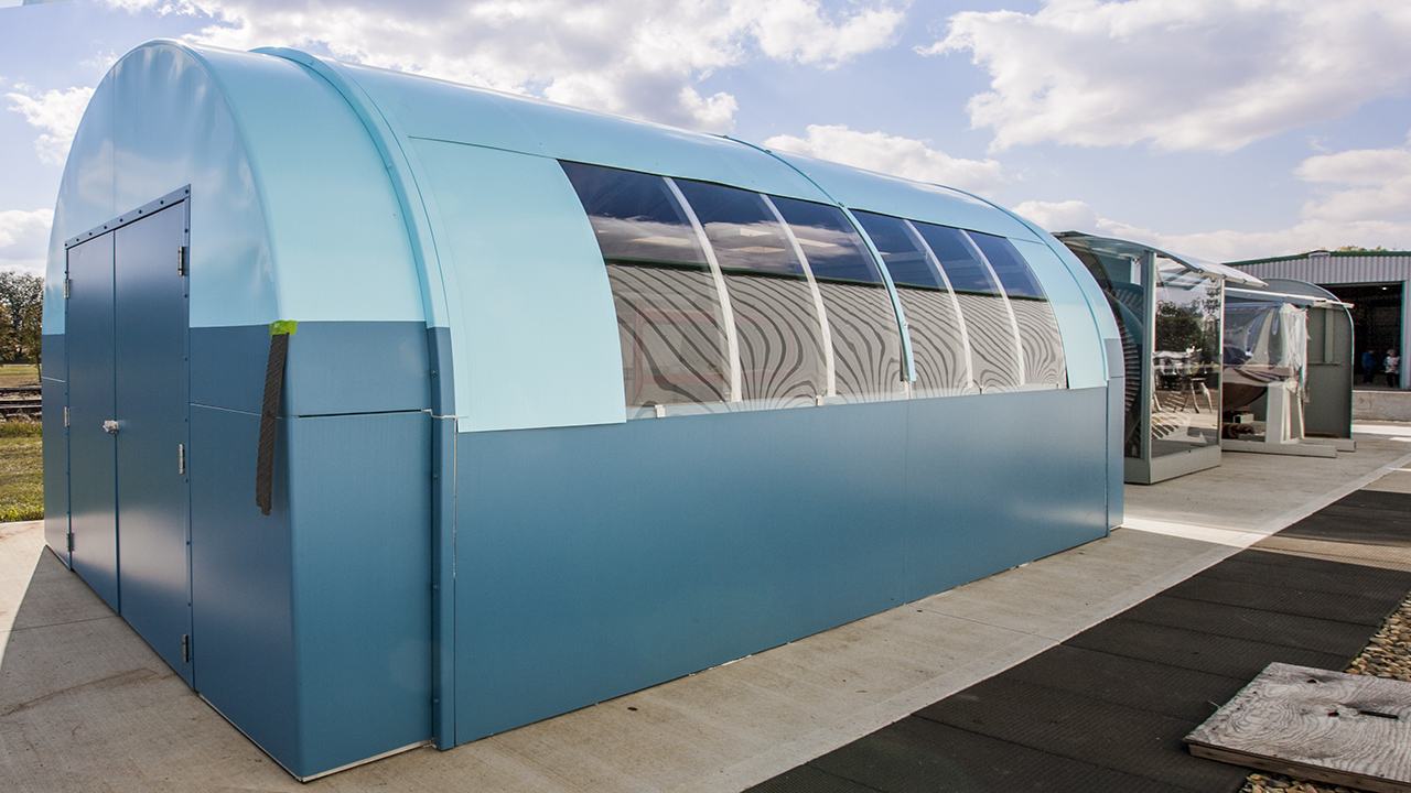 Generator and turbine view