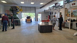 Edmonton Power Historical Foundation interior looking west